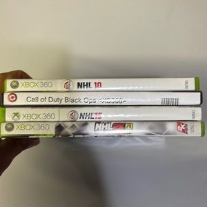 X Box 360 Bundle (4) Games